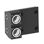 BMT BOLT PATTERN 62x70 AXIAL DOUBLE CAPTO C4 COMPATIBLE OFFSET=25 mm Y AXIS L=70 mm RIGHT